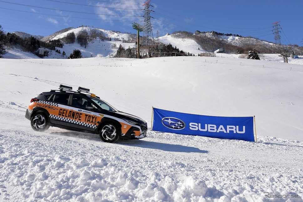 SUBARU ゲレンデタクシー2025《写真撮影 嶽宮三郎》