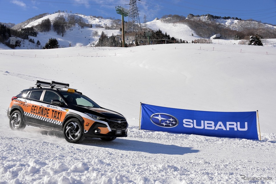 SUBARU ゲレンデタクシー2025《写真撮影 嶽宮三郎》