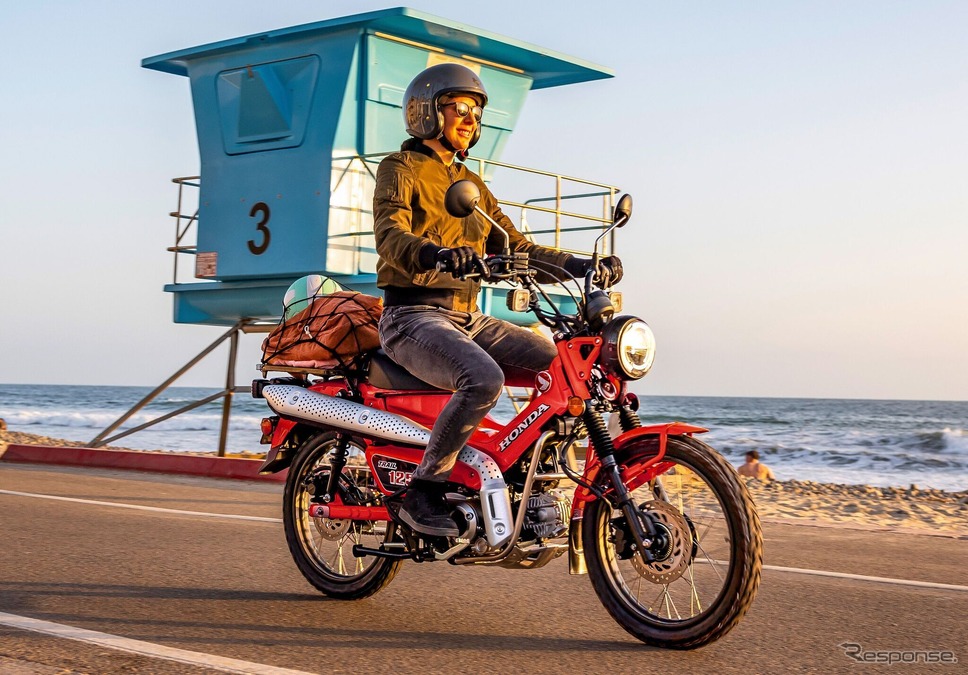 ホンダ『トレール125』の2025年モデル(米国仕様)《photo by Honda》