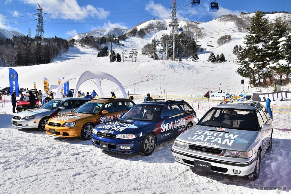 SUBARU ゲレンデタクシー2025「SUBARU×全日本スキー連盟(SAJ)特別企画」《写真撮影 嶽宮三郎》
