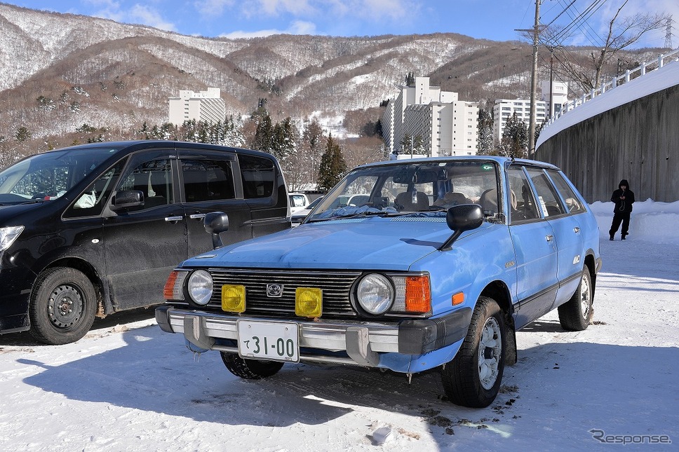 SUBARU ゲレンデタクシー2025「SUBARU×全日本スキー連盟(SAJ)特別企画」《写真撮影 嶽宮三郎》