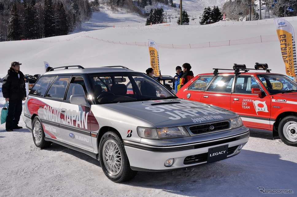SUBARU ゲレンデタクシー2025「SUBARU×全日本スキー連盟(SAJ)特別企画」《写真撮影 嶽宮三郎》
