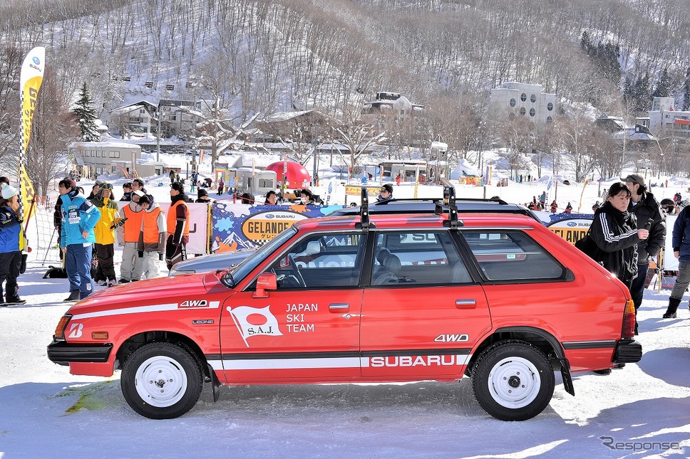 SUBARU ゲレンデタクシー2025「SUBARU×全日本スキー連盟(SAJ)特別企画」《写真撮影 嶽宮三郎》