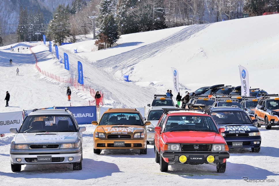 SUBARU ゲレンデタクシー2025「SUBARU×全日本スキー連盟(SAJ)特別企画」《写真撮影 嶽宮三郎》