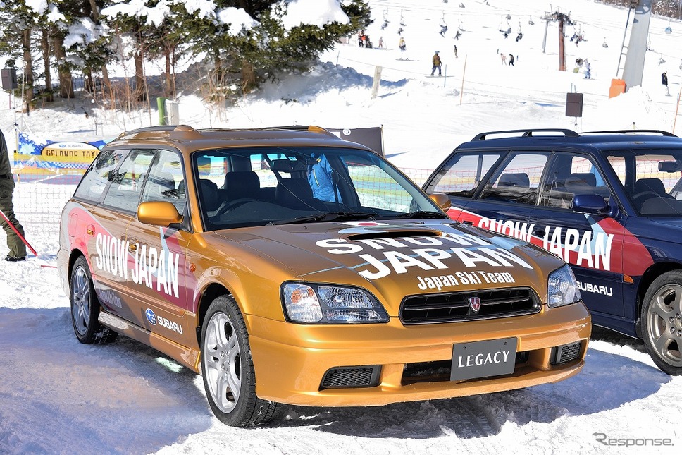 SUBARU ゲレンデタクシー2025「SUBARU×全日本スキー連盟(SAJ)特別企画」《写真撮影 嶽宮三郎》