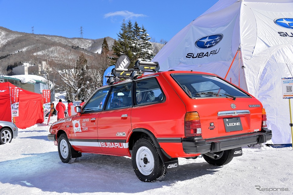 SUBARU ゲレンデタクシー2025「SUBARU×全日本スキー連盟(SAJ)特別企画」《写真撮影 嶽宮三郎》