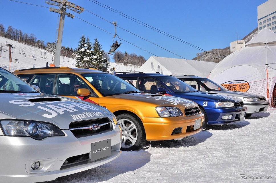 SUBARU ゲレンデタクシー2025「SUBARU×全日本スキー連盟(SAJ)特別企画」《写真撮影 嶽宮三郎》