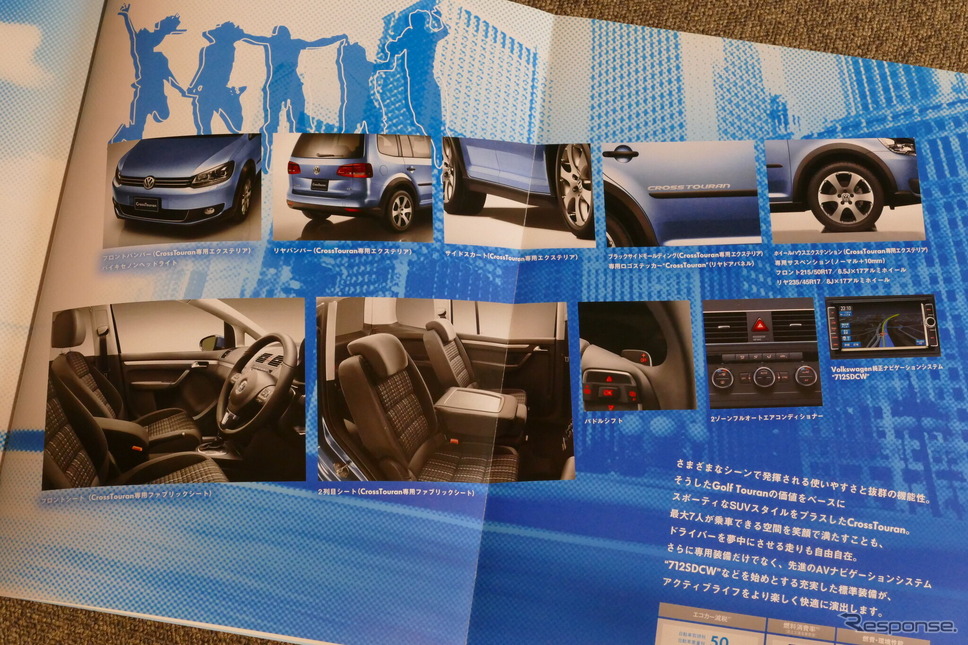 VW クロストゥーラン《カタログ写真撮影 島崎七生人》