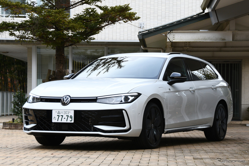 VW パサート 新型(eハイブリッド・Rライン)《写真撮影 諸星陽一》