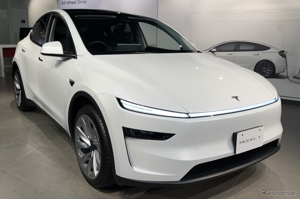 テスラ・モデルY 改良新型《写真撮影 高木啓》