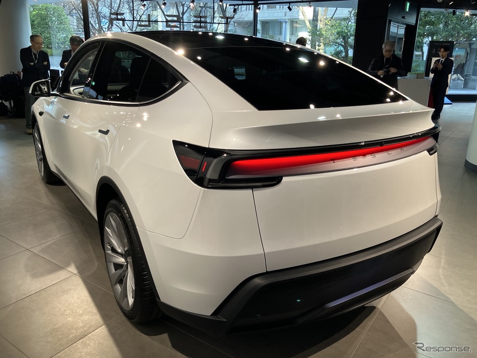 テスラ・モデルY 改良新型《写真撮影 高木啓》