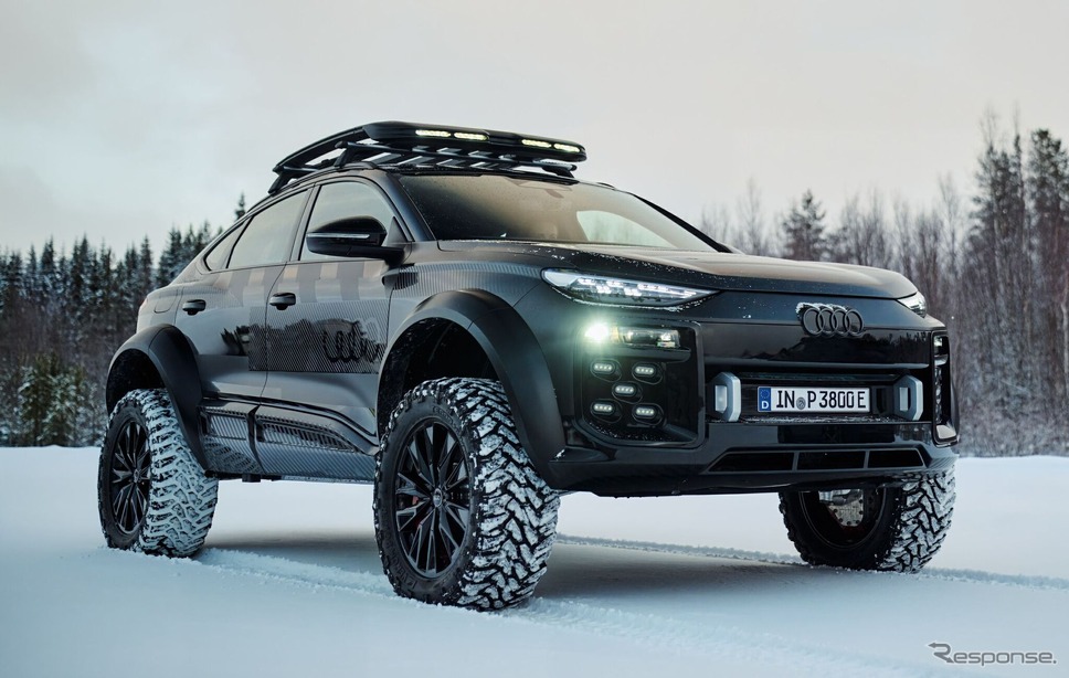 アウディQ6 e-tronの「オフロードコンセプト」《photo by Audi》