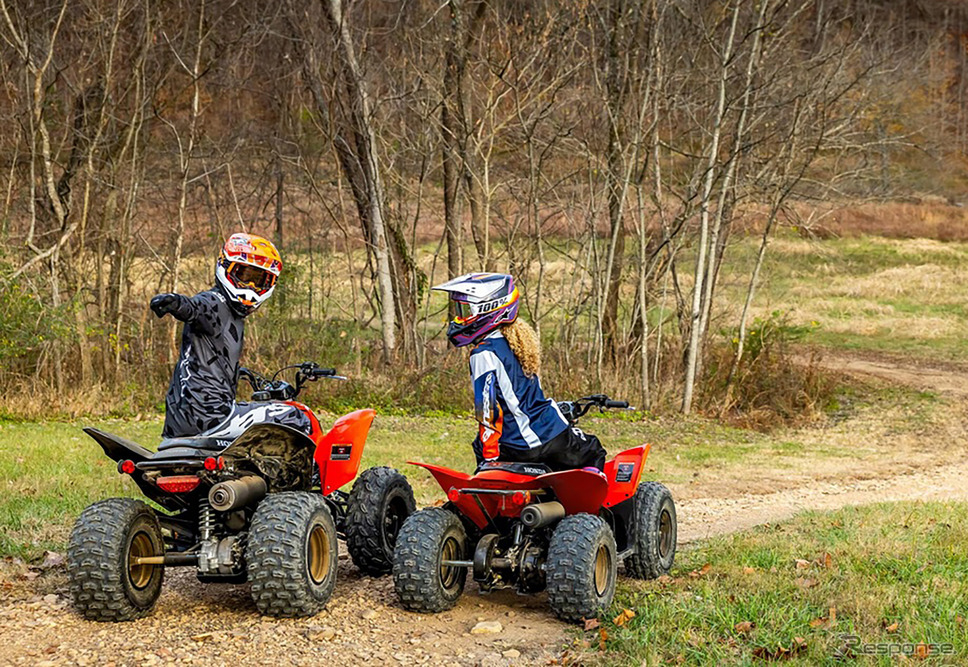 ホンダのATVの入門機『TRX90X』の2025年モデル《photo by Honda》
