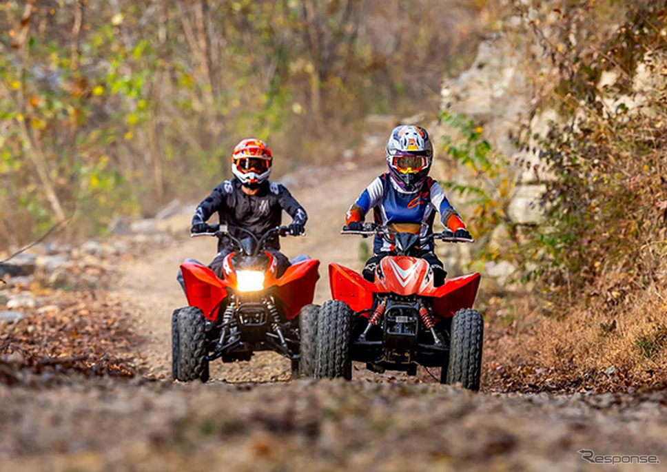 ホンダのATVの入門機『TRX90X』の2025年モデル《photo by Honda》