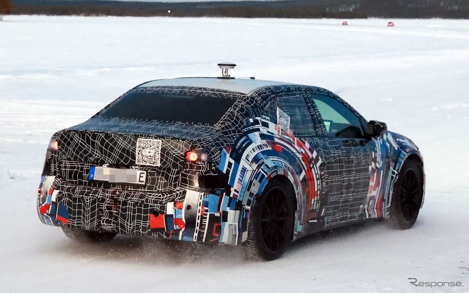 BMW M3 EV 市販型のプロトタイプ《APOLLO NEWS SERVICE》
