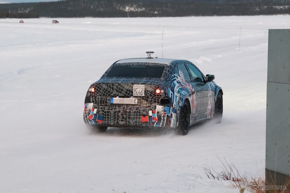 BMW M3 EV 市販型のプロトタイプ《APOLLO NEWS SERVICE》