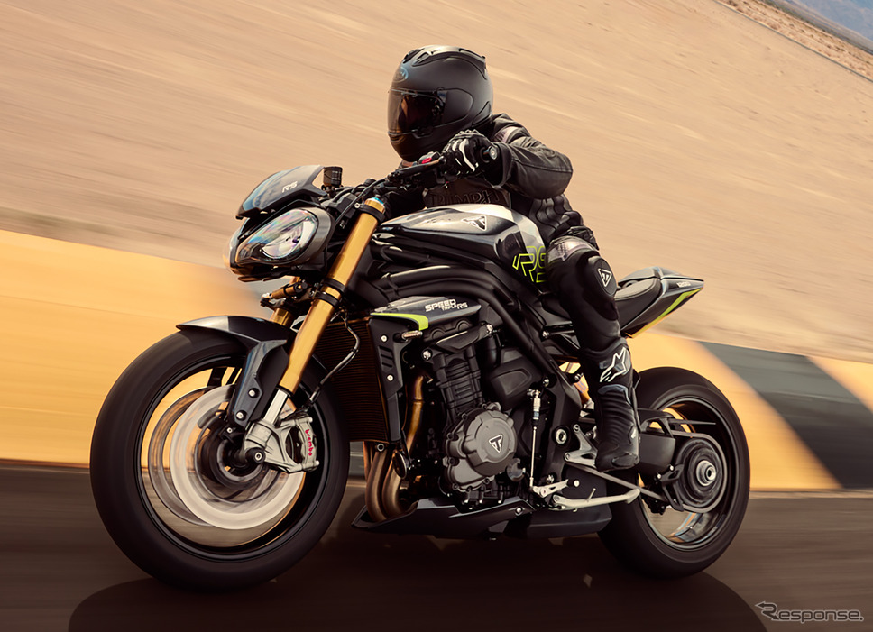 トライアンフ スピード・トリプル1200 RS 新型《写真提供 トライアンフモーターサイクルズジャパン》