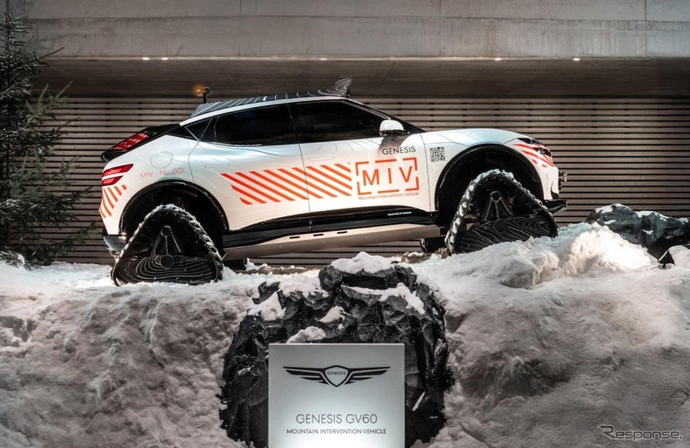 ジェネシスGV60マウンテン・インターベンション・ビークル《photo by Genesis》
