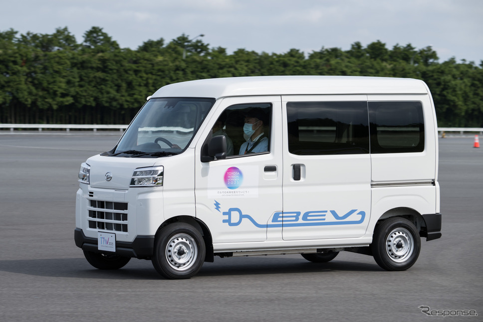 トヨタが市販化を予定しているBEV商用軽バン《写真提供 トヨタ自動車》