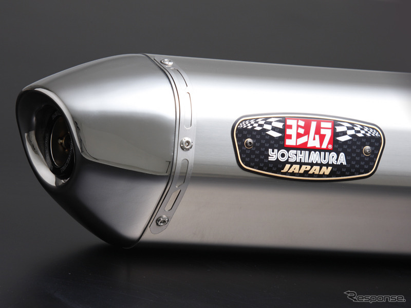 Slip-On R-77Jサイクロン EXPORT SPEC 政府認証:SSSステンレスカバー/ステンレスエンドタイプ《写真提供 ヨシムラジャパン》