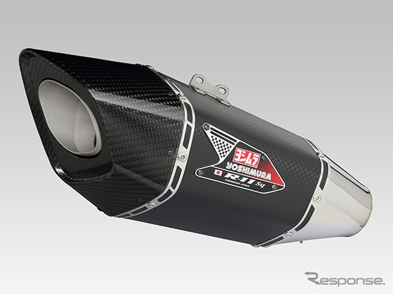Slip-On R-11Sq サイクロン EXPORT SPEC 政府認証:SMメタルマジックカバー《写真提供 ヨシムラジャパン》