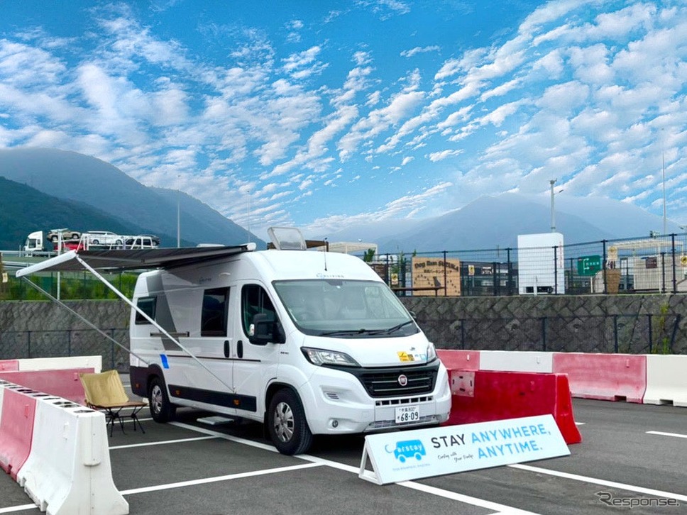 3位はNEXCO中日本の新名神 鈴鹿PA(上り)RVステーション鈴鹿《写真提供 Carstay》