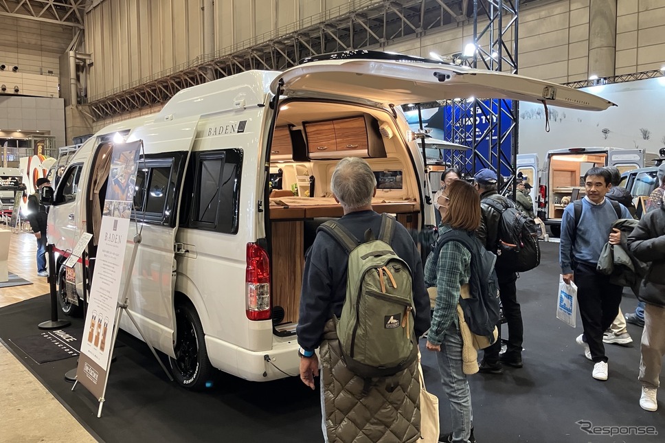 トイファクトリー「BADEN 30th Anniversary Limited Model」(ジャパンキャンピングカーショー2025)《写真撮影 高木啓》