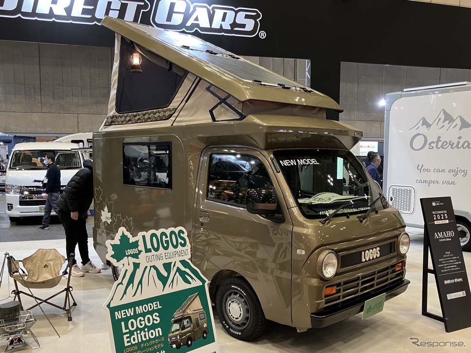 ダイレクトカーズ・アマホ・LOGOSエディション(ジャパンキャンピングカーショー2025)《写真撮影 高木啓》