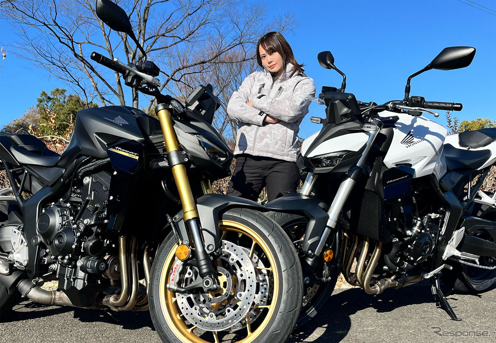 ホンダ CB1000ホーネット&SPと小鳥遊レイラ《写真撮影 With Me》