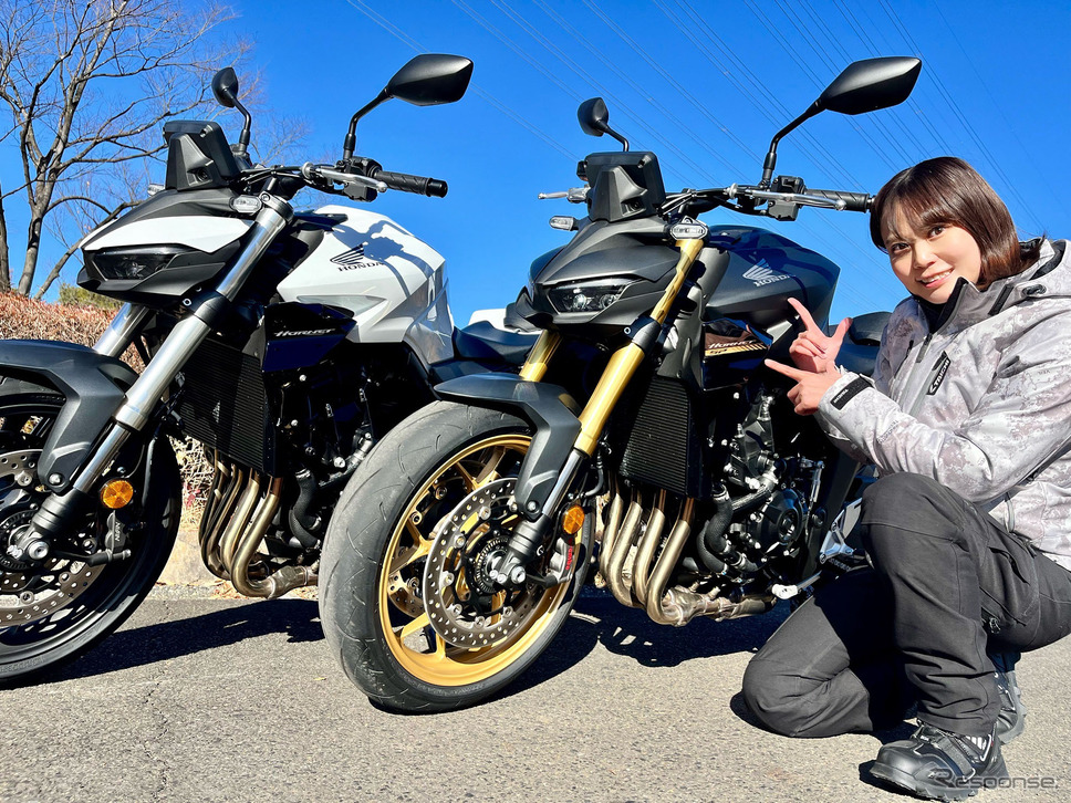 ホンダ CB1000ホーネット&SPと小鳥遊レイラ《写真撮影 With Me》