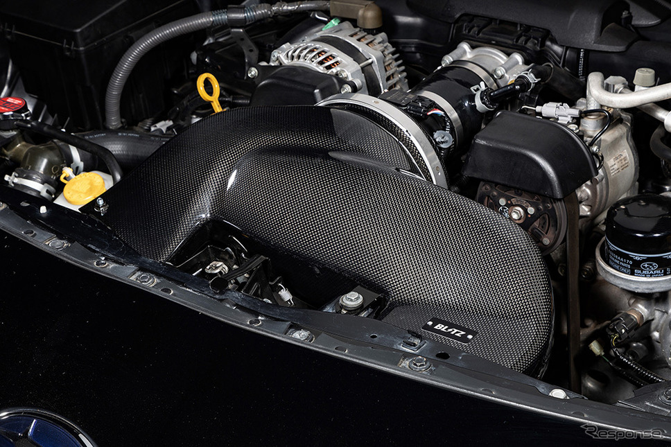 ブリッツの『86/BRZ』(ZN6/ZC6)用カーボンインテークシステム《画像提供 BLITZ》