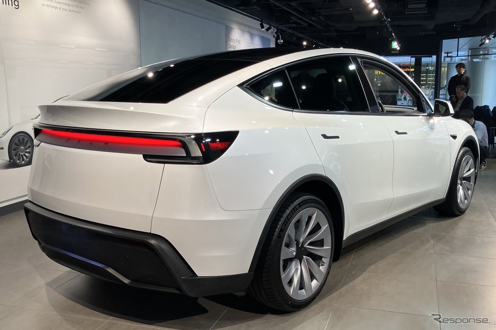 テスラ・モデルY 改良新型《写真撮影 高木啓》