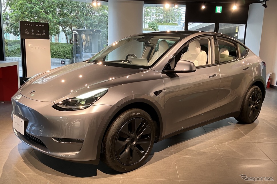 テスラ・モデルY 従来型《写真撮影 高木啓》