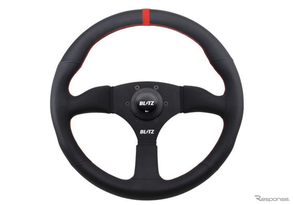 ブリッツ・ステアリングホイール Φ350セミ・ディープ《写真提供 BLITZ》