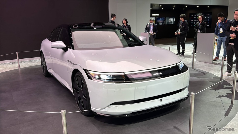 CES 2025(ソニーホンダモビリティ AFEELA 1)《写真 レスポンス編集部》