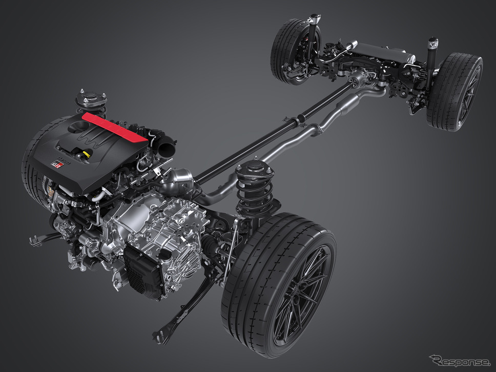 GR-FOUR アクティブトルクスプリット4WDシステム《写真提供 トヨタGAZOOレーシング》