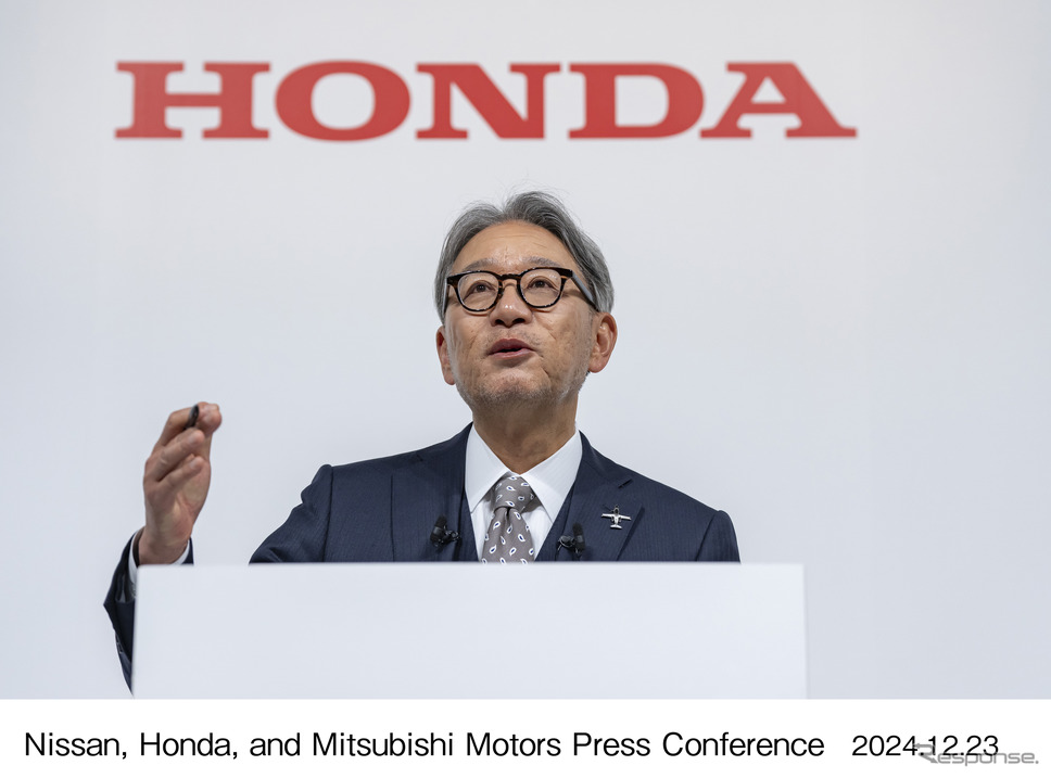 ホンダの三部敏宏社長《写真提供 ホンダ》