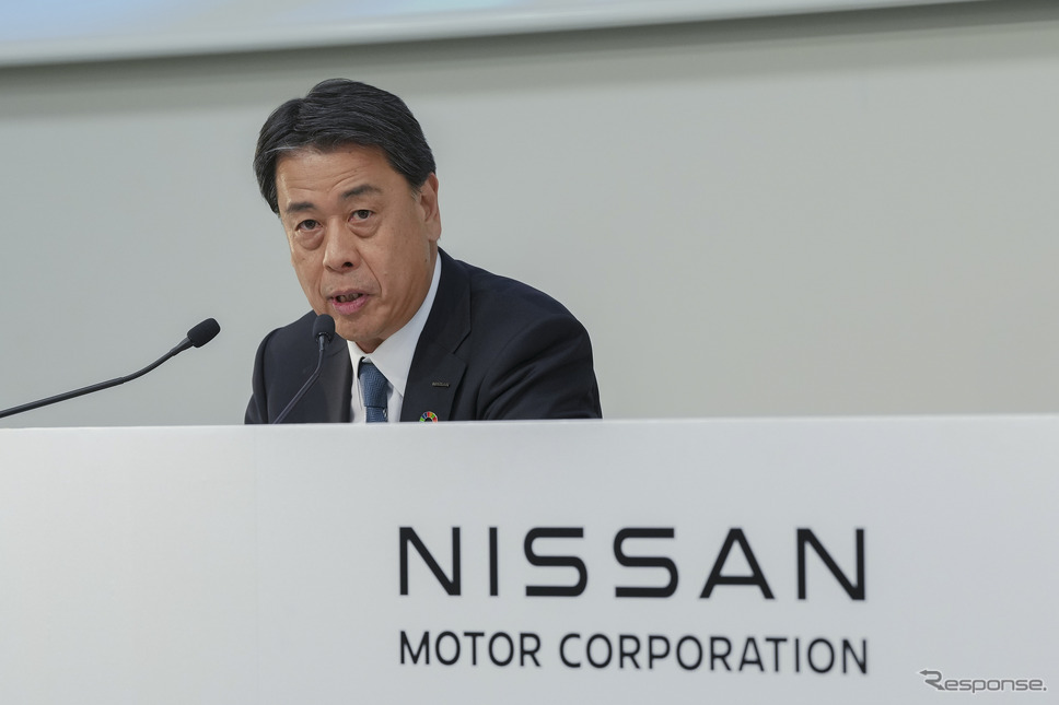 日産自動車 内田誠社長(5月9日)《写真提供 日産自動車》