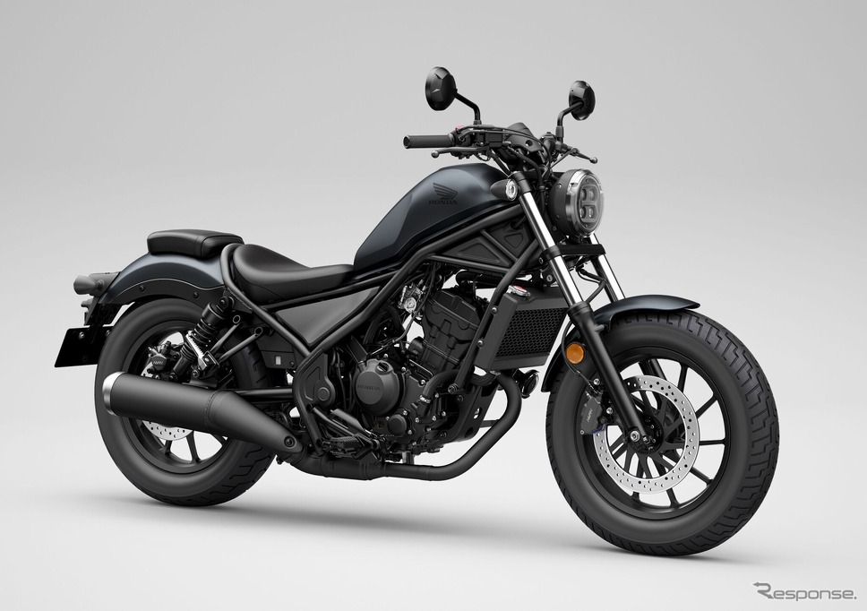 ホンダ レブル250(マットディムグレーメタリック)《写真提供 ホンダ》