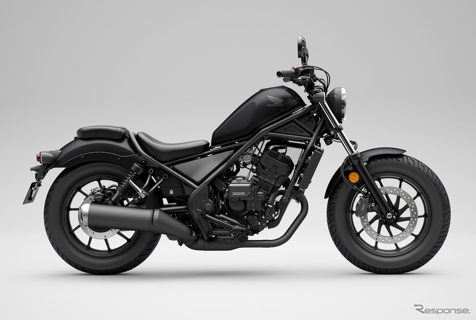 ホンダ レブル250 E-Clutch(マットガンパウダーブラックメタリック)《写真提供 ホンダ》