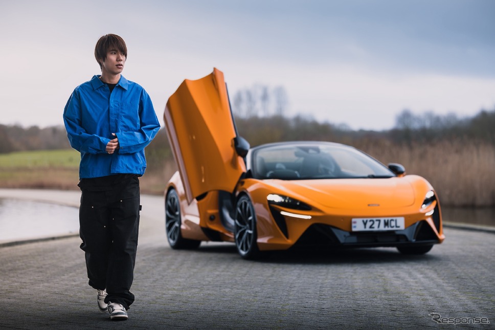 堀米雄斗選手が英マクラーレンを訪問《photo by mclaren》