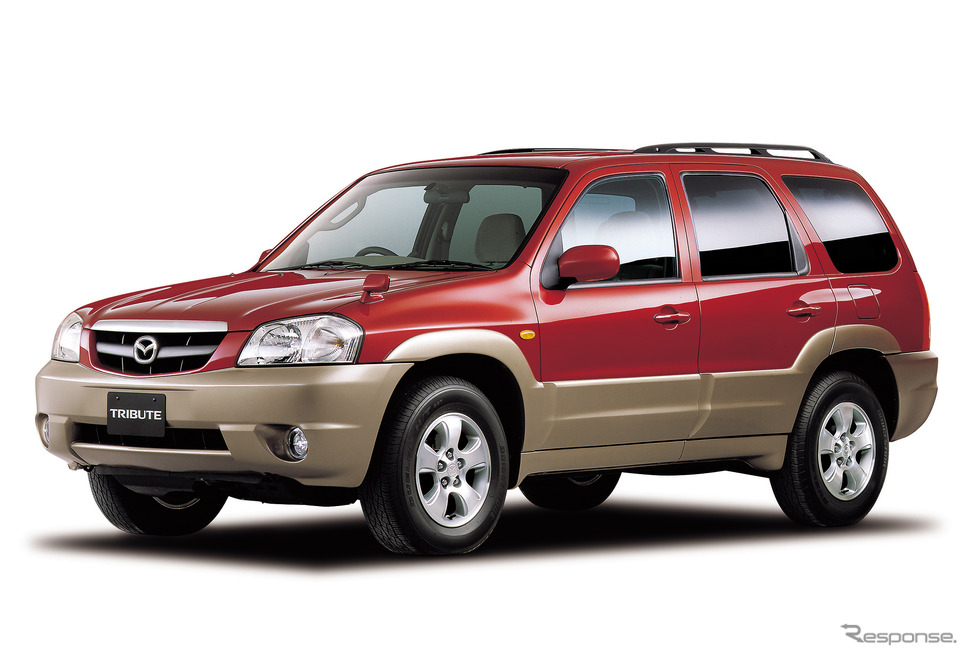 誕生25周年を迎えるマツダ初のSUV『トリビュート』《写真提供 マツダ》