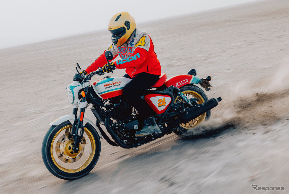 ロイヤルエンフィールド『ショットガン650・アイコンエディション』《写真提供 ピーシーアイ》