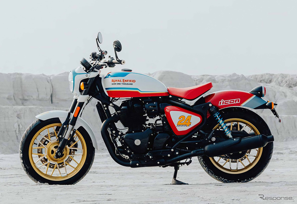 ロイヤルエンフィールド『ショットガン650・アイコンエディション』《写真提供 ピーシーアイ》