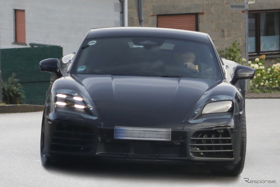 ポルシェ 718ケイマン EV 市販型プロトタイプ スクープ写真《APOLLO NEWS SERVICE》