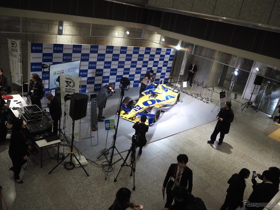 フォーミュラE GEN3 Evo(東京都庁)《写真撮影 高木啓》