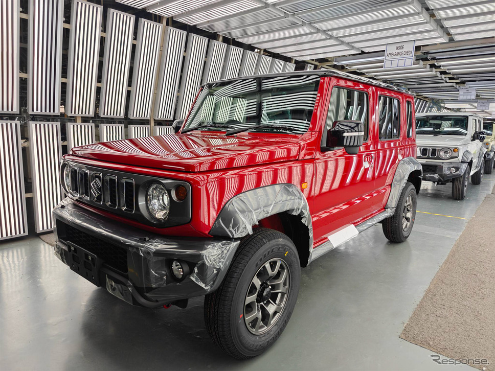 『ジムニーノマド』を生産するインドのマルチスズキ工場《photo by Maruti Suzuki》