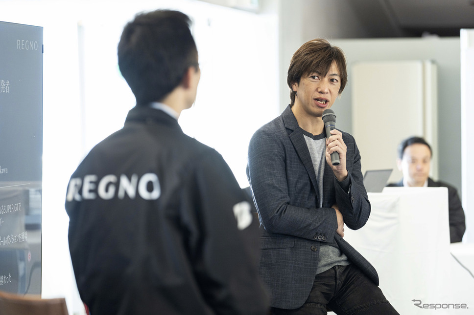 REGNO開発ドライバー 立川祐路氏《写真撮影 望月勇輝》