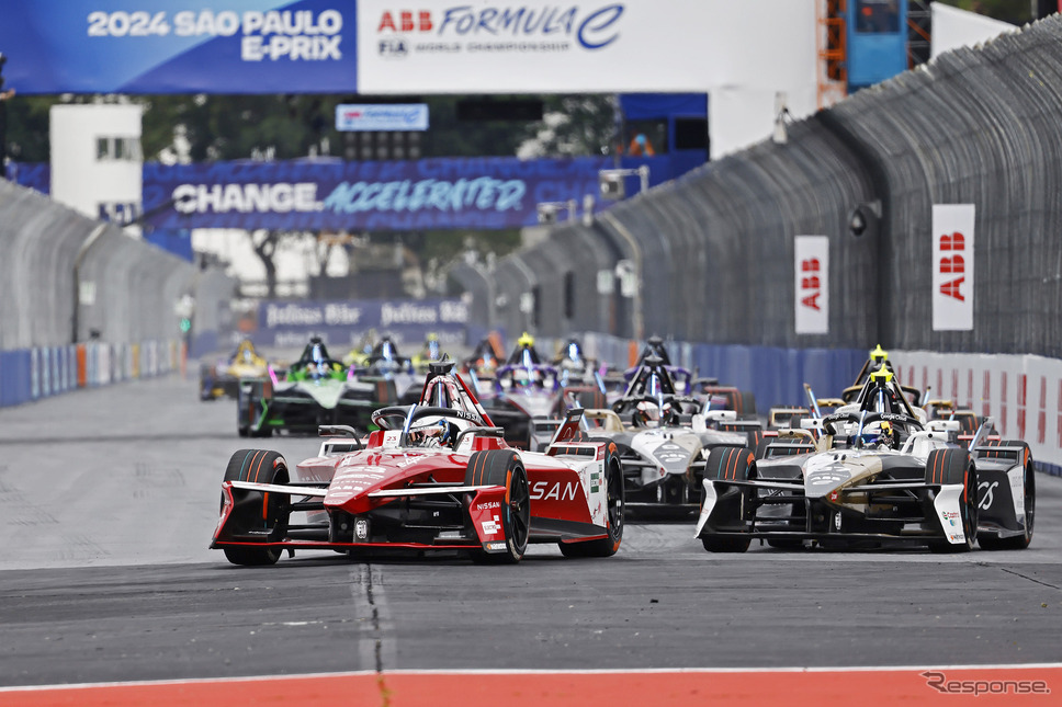 フォーミュラEの2025年最初のレースのメキシコシティ大会《photo by Formula E》