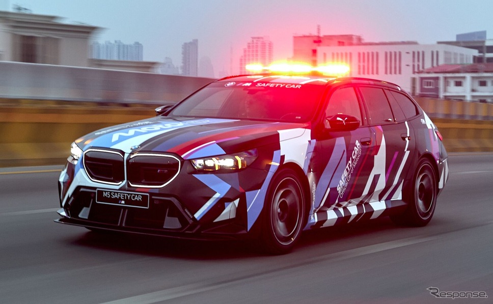 BMW M5ツーリング 新型のMotoGPのセーフティカー《photo by BMW》